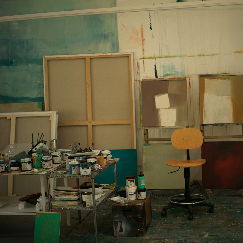 Estudi de l'artista