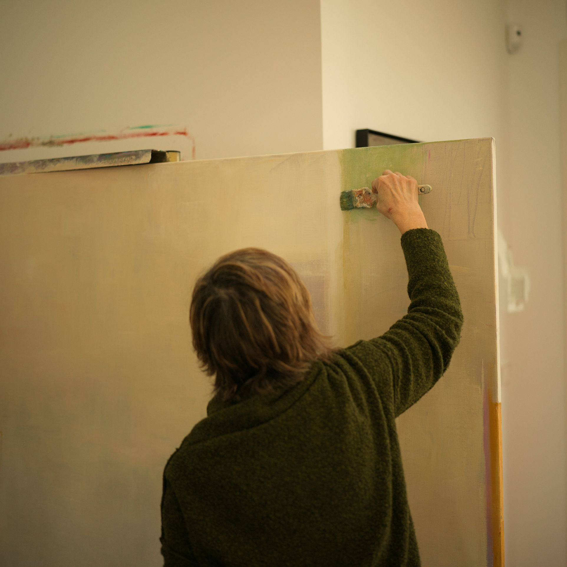 Estudi de l'artista