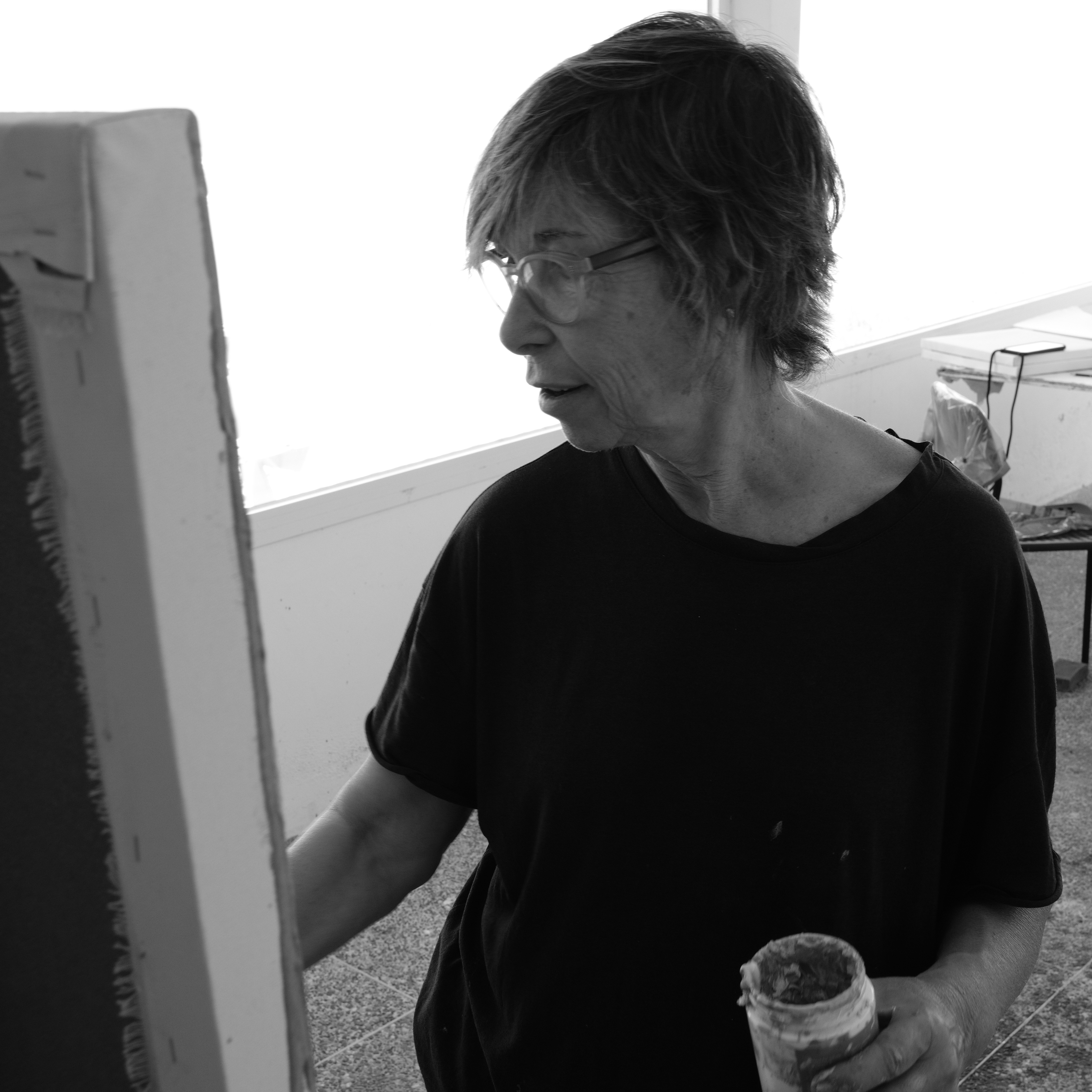 Estudi de l'artista